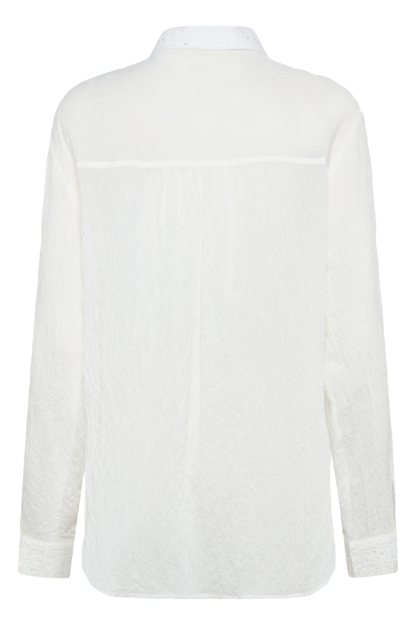 Chemise coupe classique Jilian – CREAM