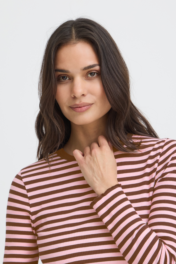 T-shirt Sinne côtelé – B.YOUNG