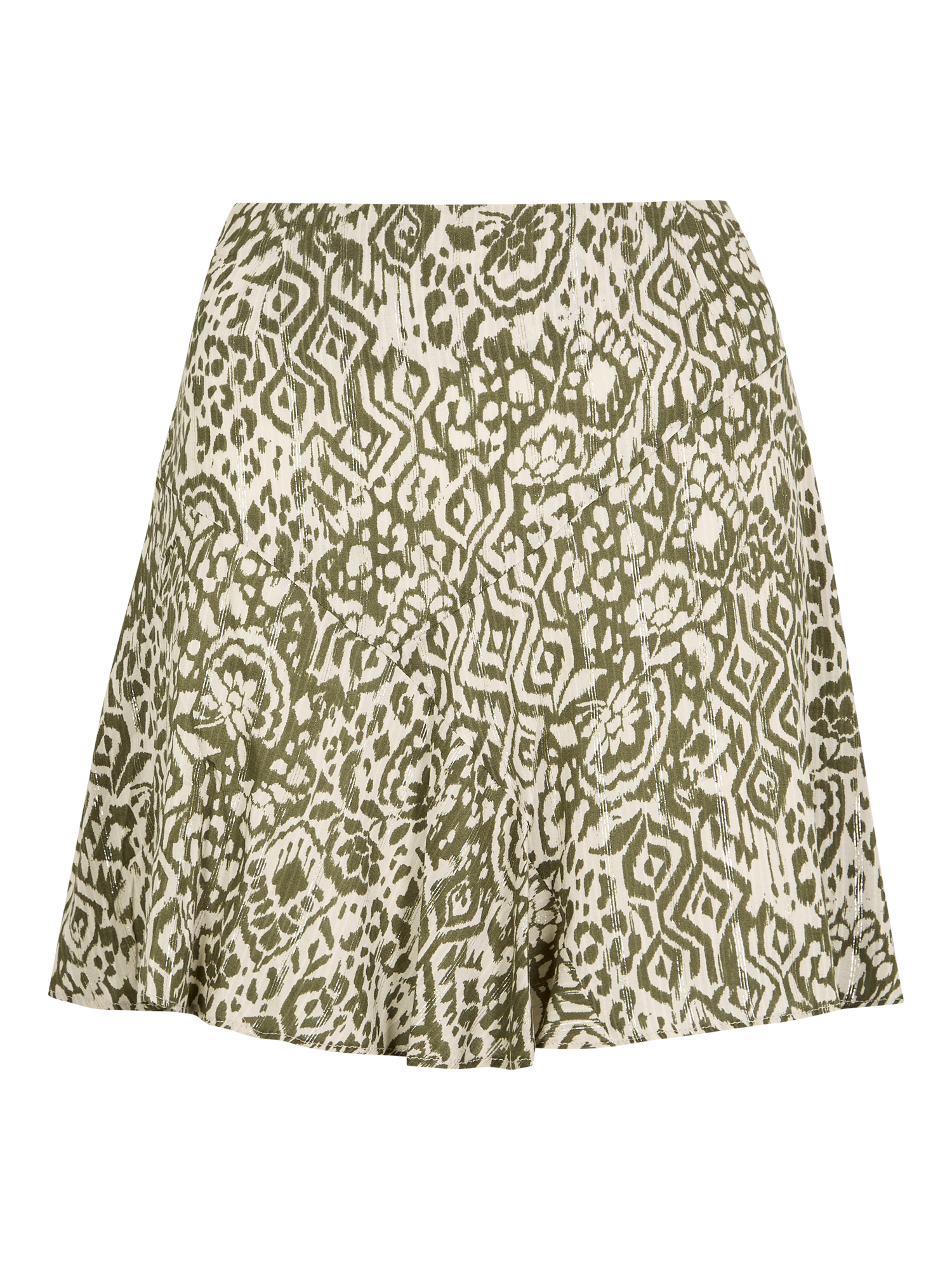 Jupe en jacquard élégante – APRICOT - X169009 - APRICOT