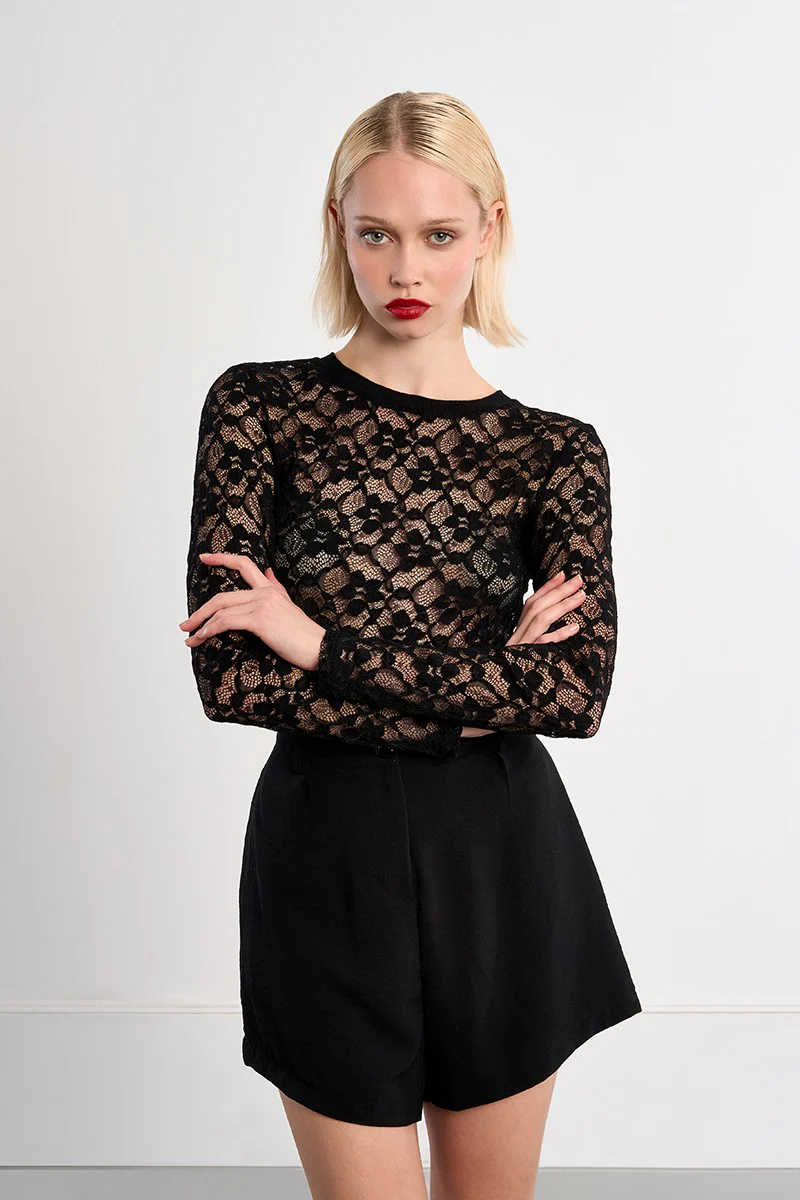 Haut en dentelle – MOLLY BRACKEN - GL747EP - Molly Bracken