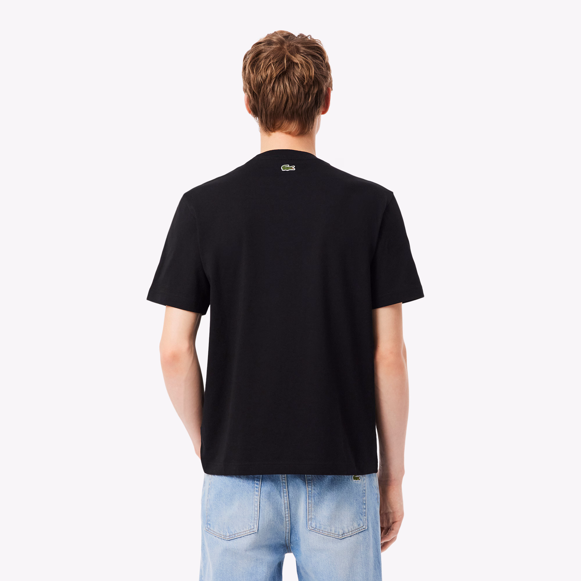 T-shirt en coton imprimé – LACOSTE