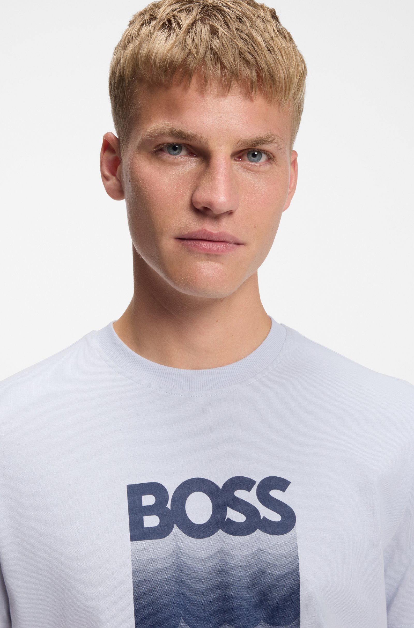 T-shirt coupe régulière Insigna – HUGO BOSS