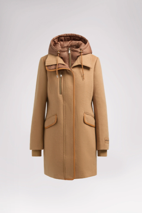 Manteau mi-long en laine Celeste – PAJAR