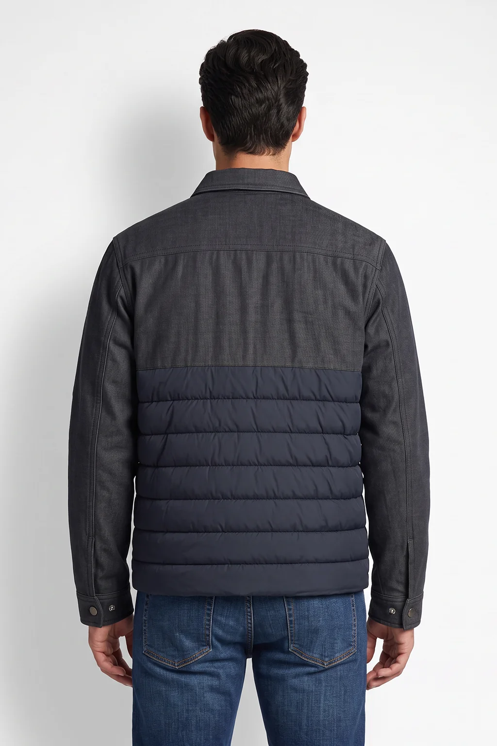 Veste en denim matelassé Johny – LOIS
