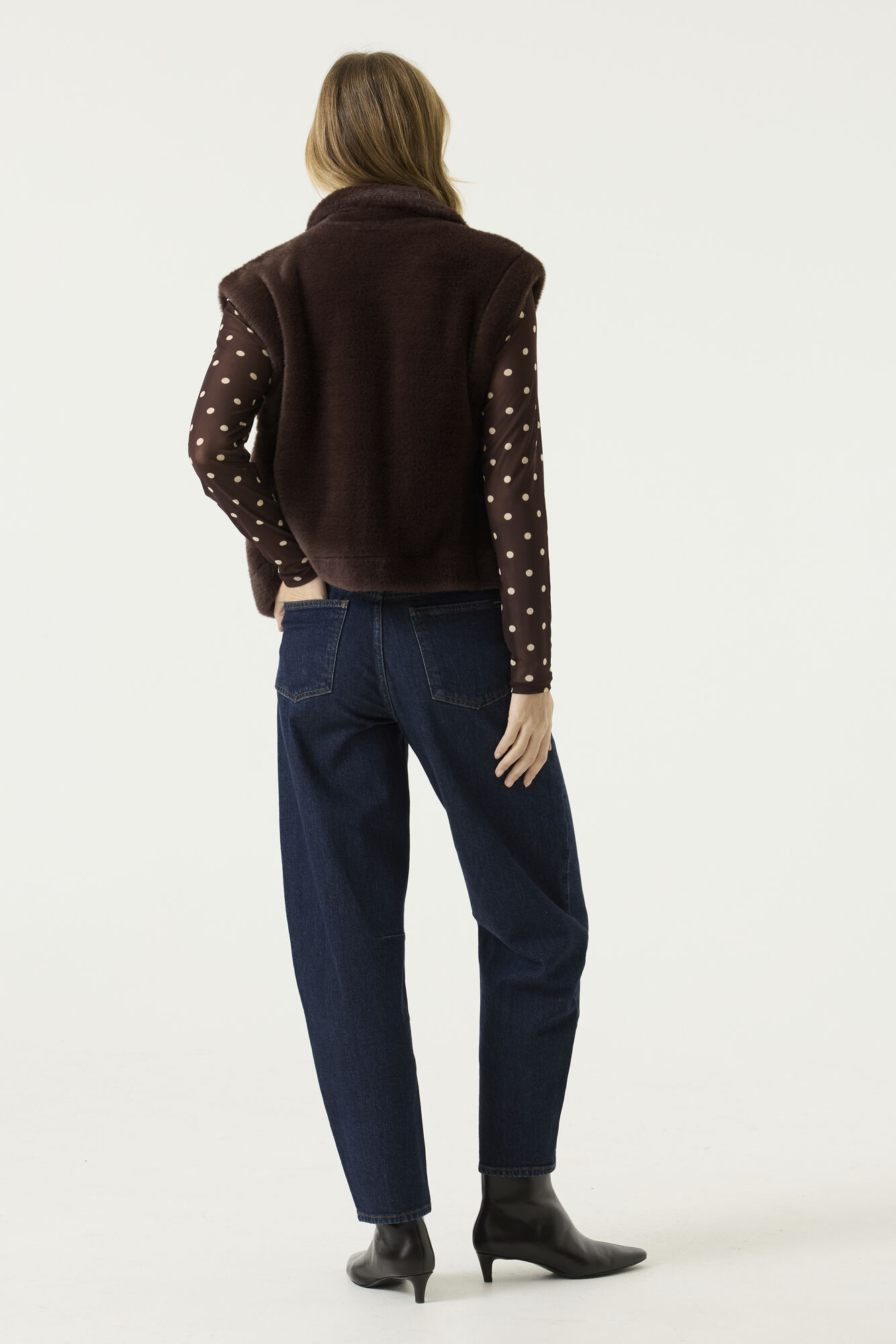 Veste effet fourrure – GARCIA