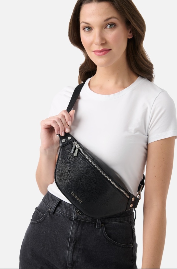 Le Sarah - Sac banane en cuir vegan - LAMBERT