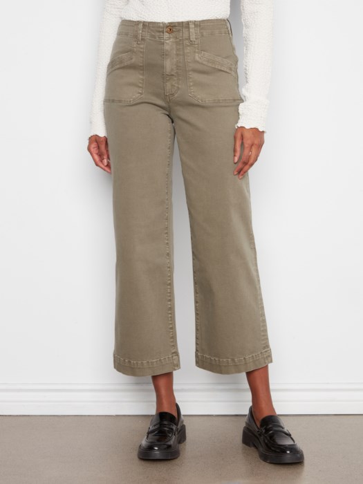 Pantalon court jambe large - CHARLIE B - C5660 - Charlie B