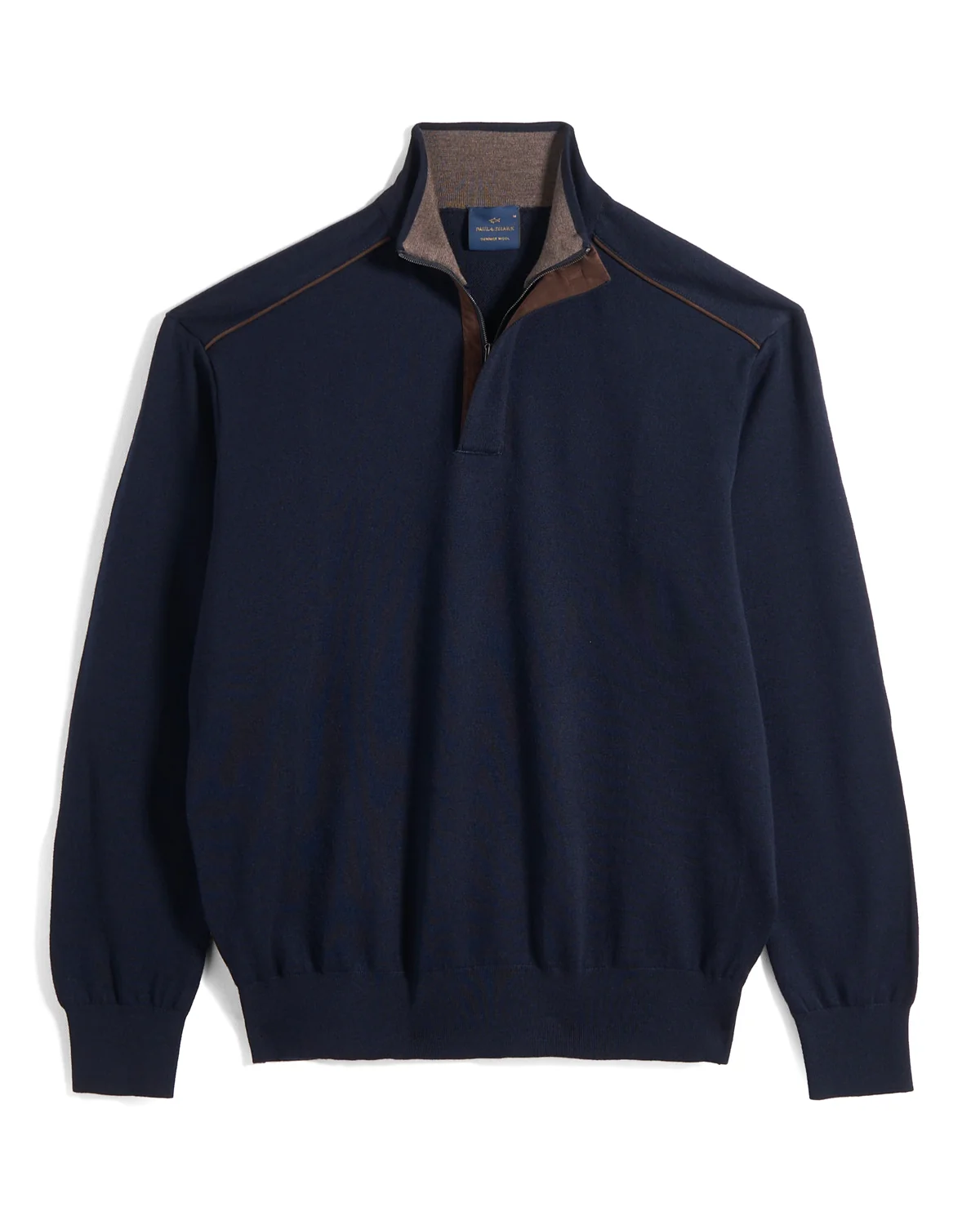 Chandail demi-zip Alcantara – PAUL & SHARK - 16311185-050 - Paul & Shark