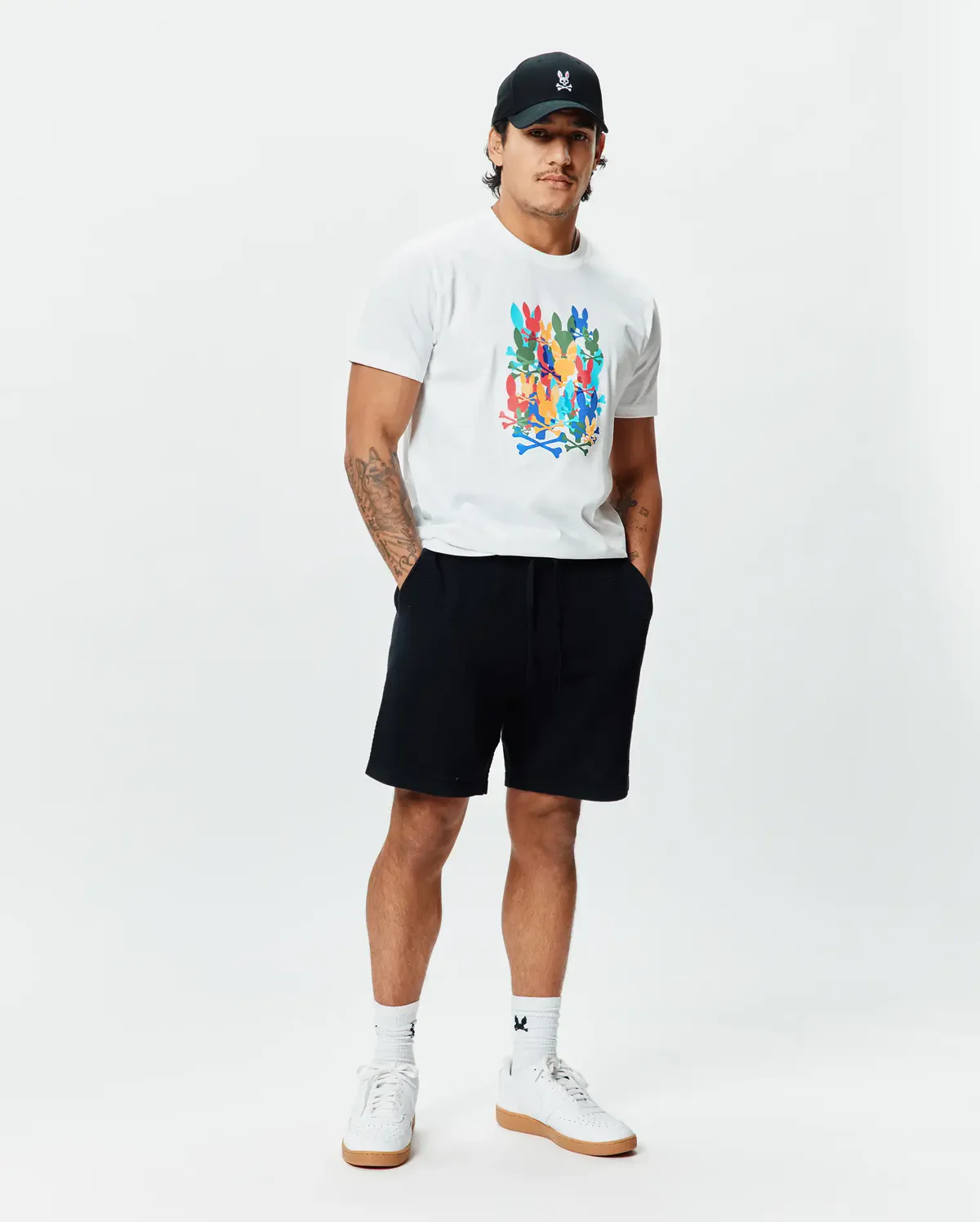 T-shirt Tanner graphique – PSYCHO BUNNY - MT0200285 - Psycho Bunny