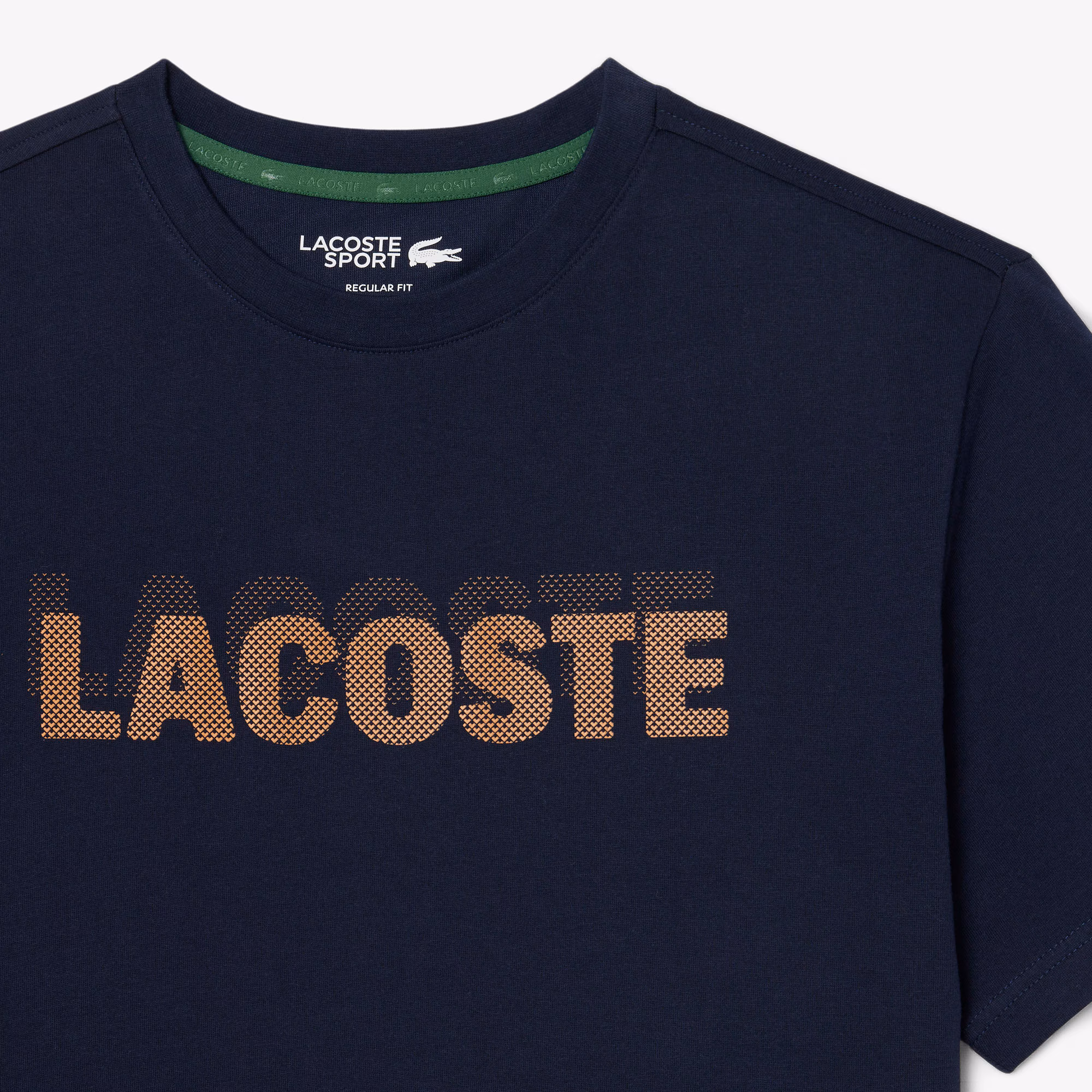 T-shirt sport à logo contrasté – LACOSTE
