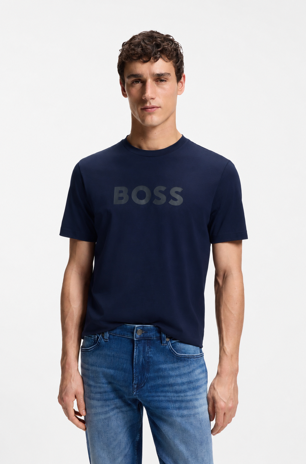 T-shirt logo moderne – HUGO BOSS - 50566504-404 - Hugo Boss