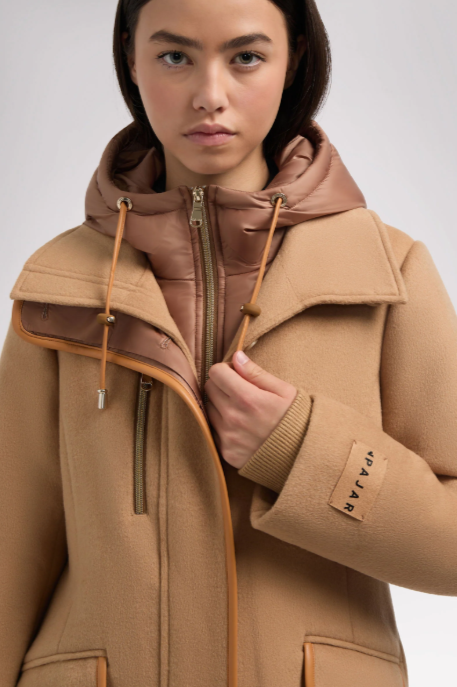 Manteau mi-long en laine Celeste – PAJAR