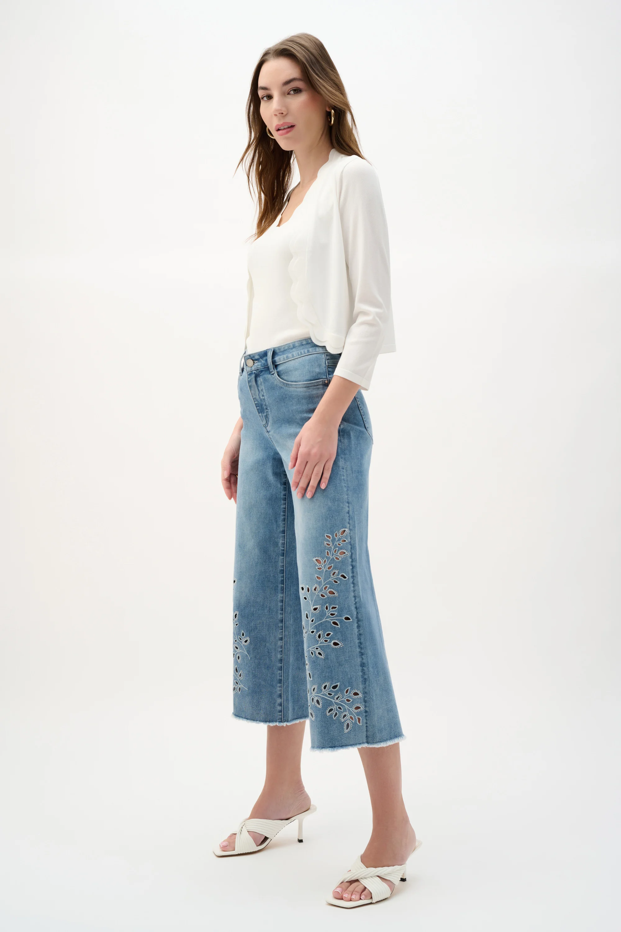 Ensemble ajusté boléro cardigan et débardeur – JOSEPH RIBKOFF