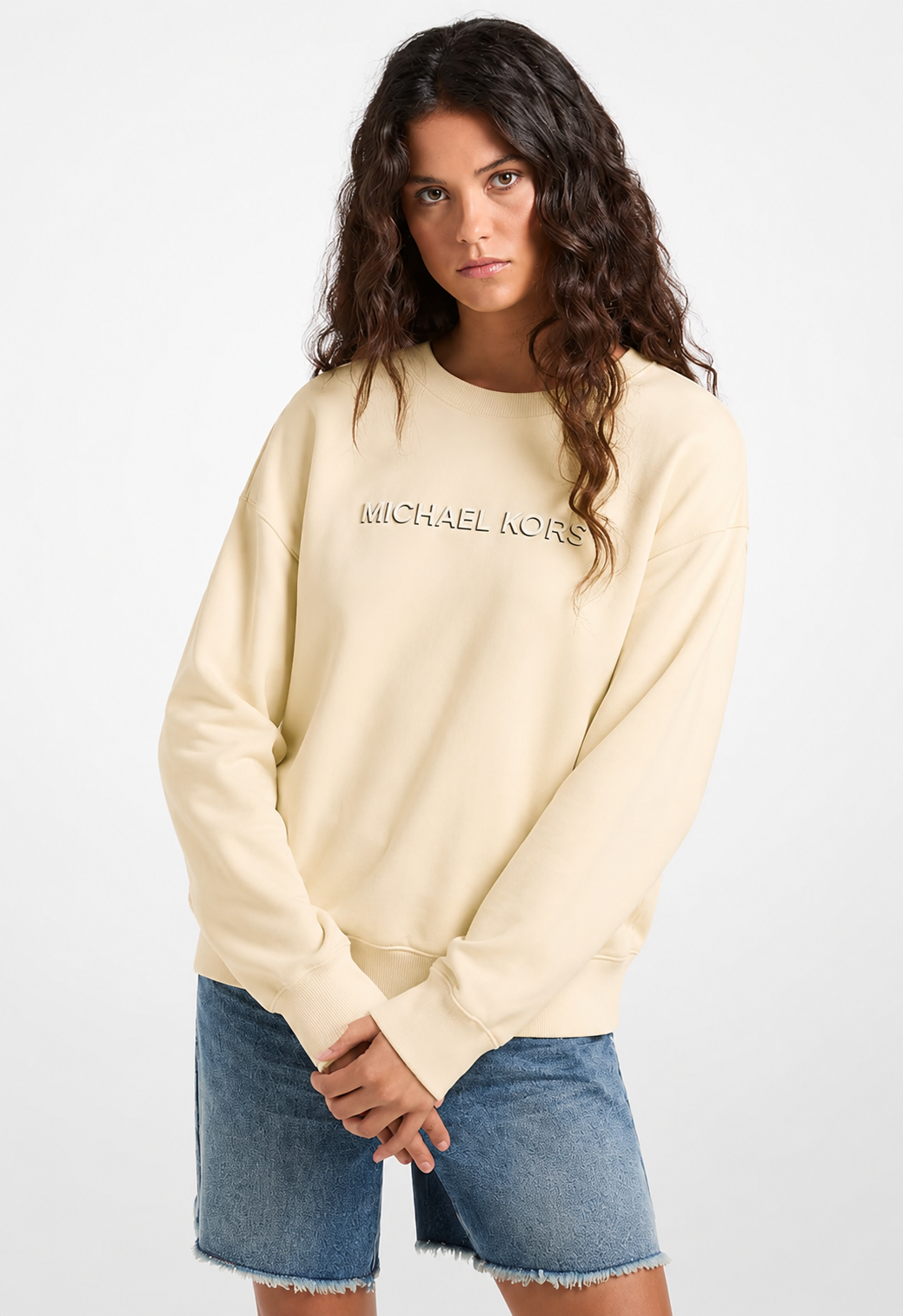 Chandail logo embossé – MICHAEL KORS - MR651Z64MY-110 - Michael Kors