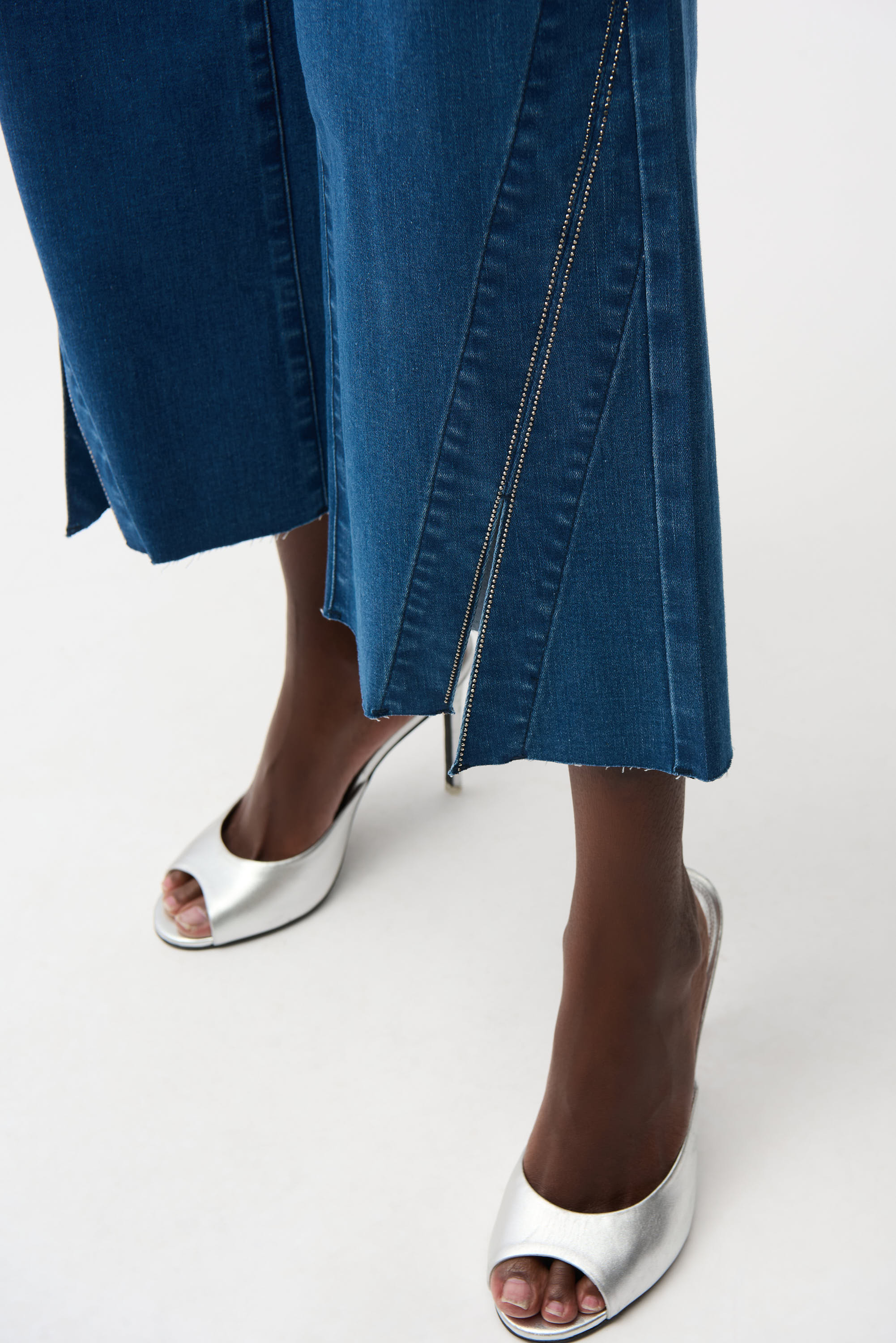 Pantalon écourté taille haute – JOSEPH RIBKOFF