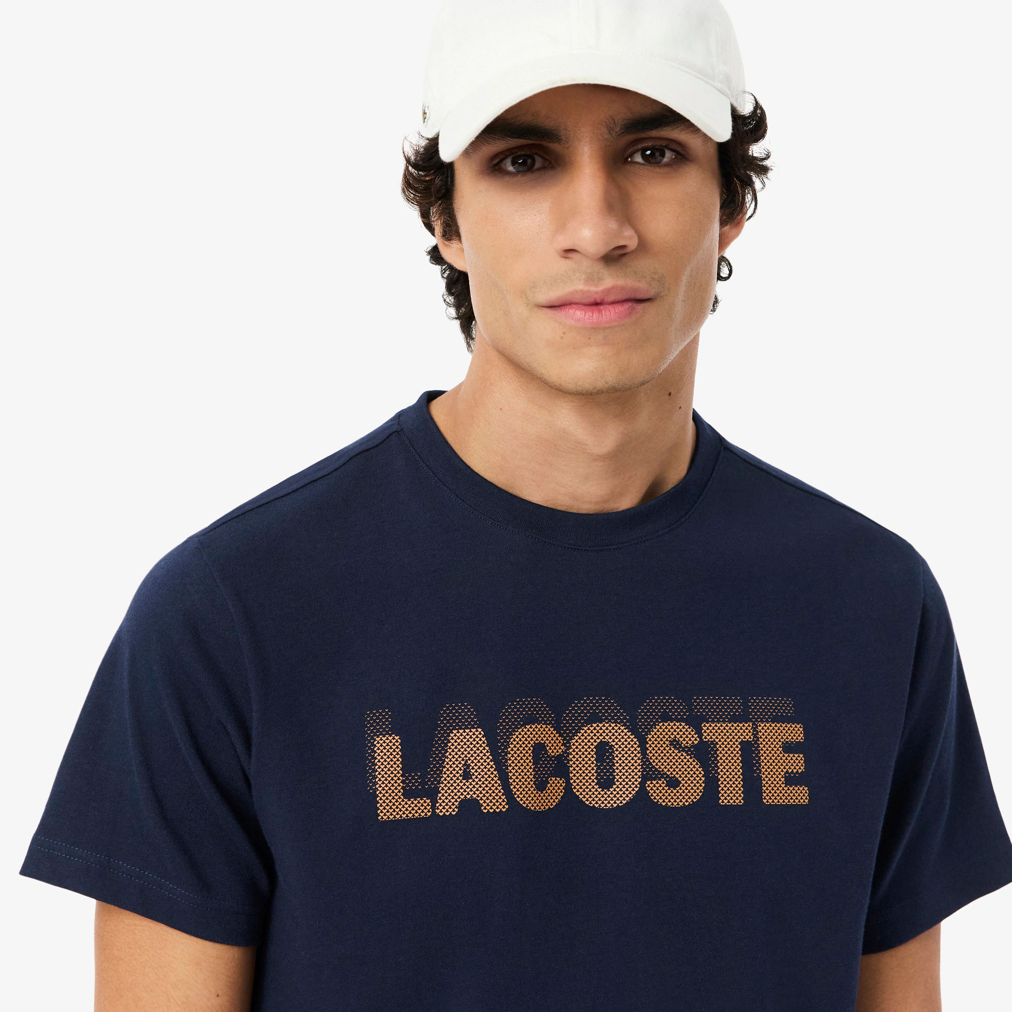 T-shirt sport à logo contrasté – LACOSTE