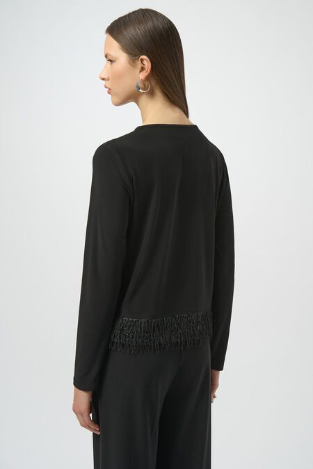 Tricot raffiné à col rond – JOSEPH RIBKOFF