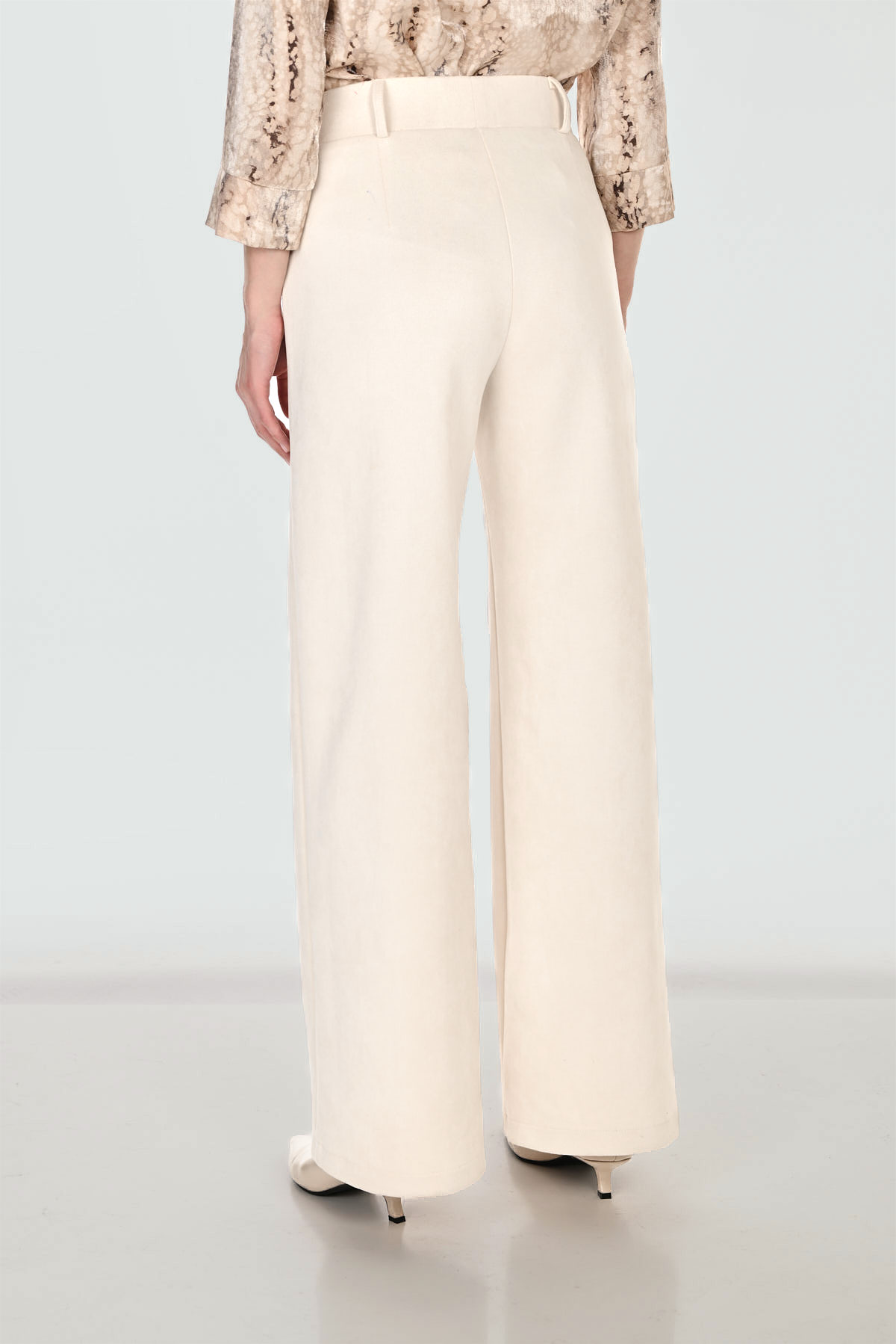 Pantalon évasé ceinturé – FRANK LYMAN