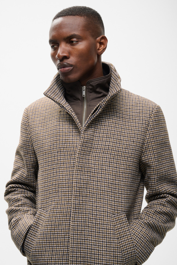 Manteau Harvey à carreaux – MATINIQUE