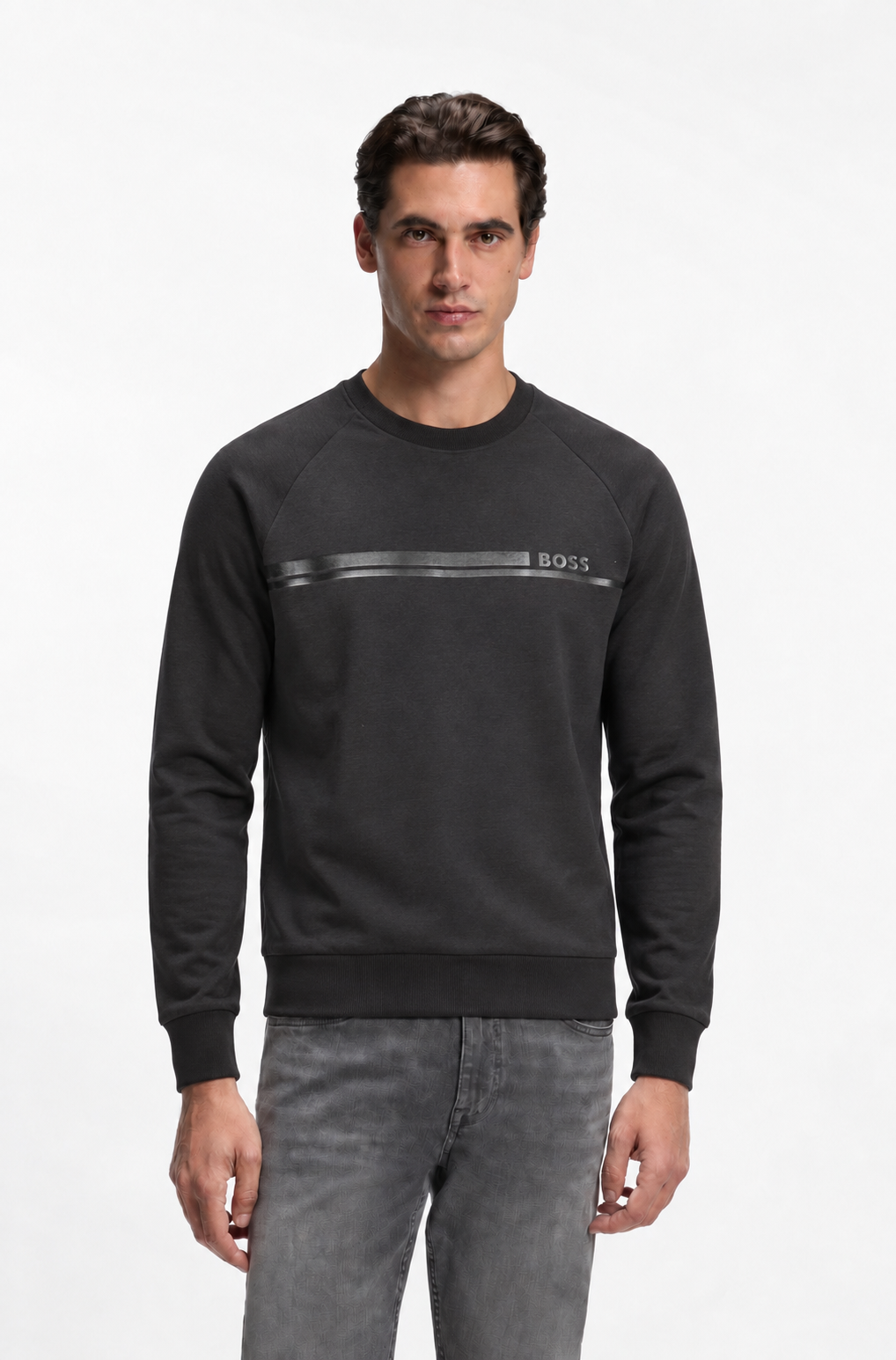 Sweatshirt Authentic logo – HUGO BOSS - 50554791-005 - Hugo Boss