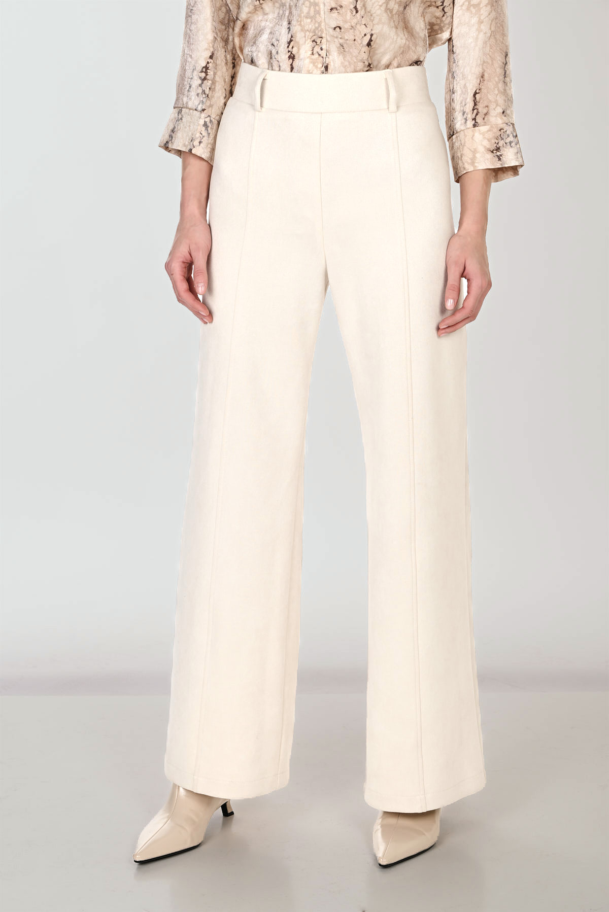 Pantalon évasé ceinturé – FRANK LYMAN - 263379 - Frank Lyman
