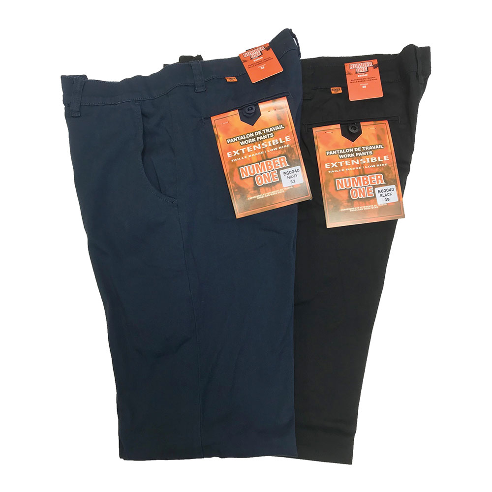 Pantalon de travail extensible Number One - JEANS DÉPÔT - E60040 - Jeans Dépôt