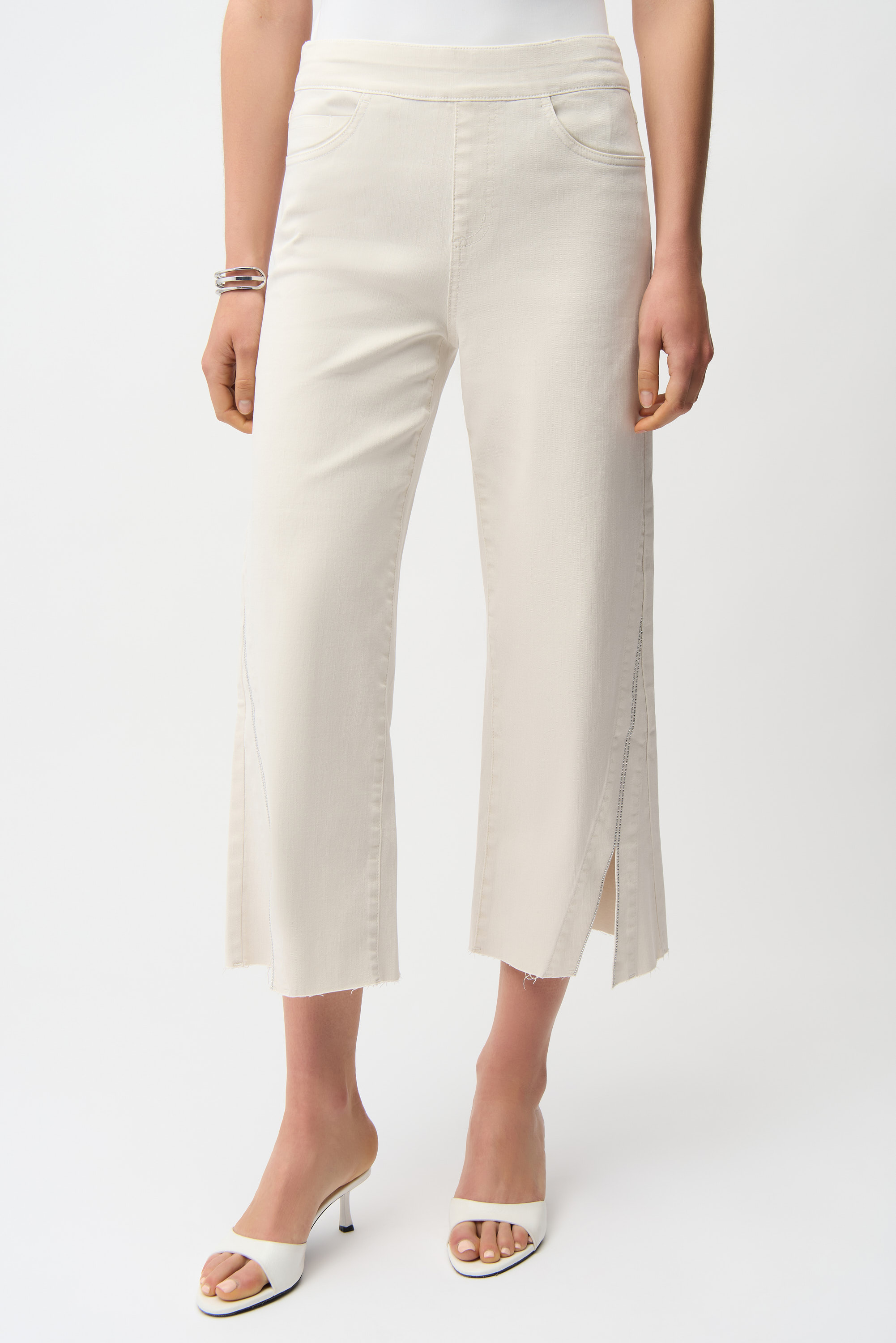 Pantalon écourté taille mi-haute – JOSEPH RIBKOFF - 261971 - Joseph Ribkoff