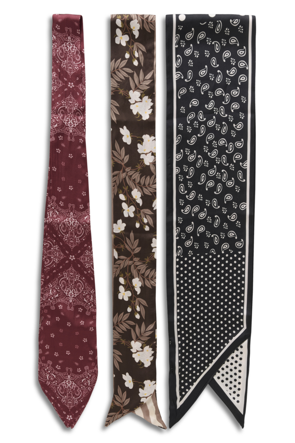 Foulard style cravate – CREAM - 10615647 - CREAM