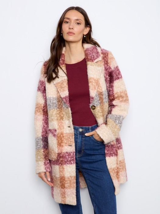 Manteau en tricot - CHARLIE B 
