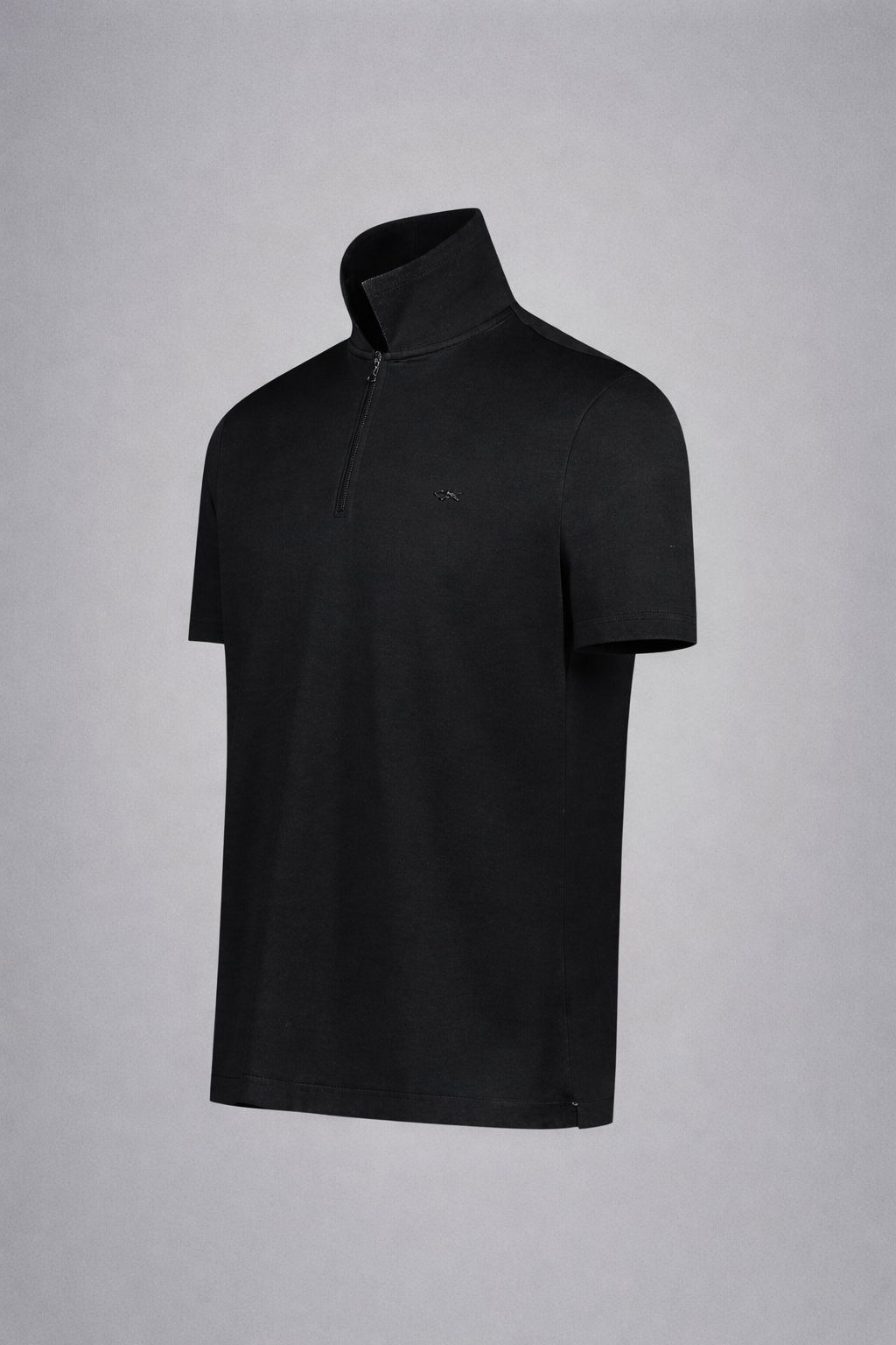 Polo zip en jersey double mercerisé – PAUL & SHARK