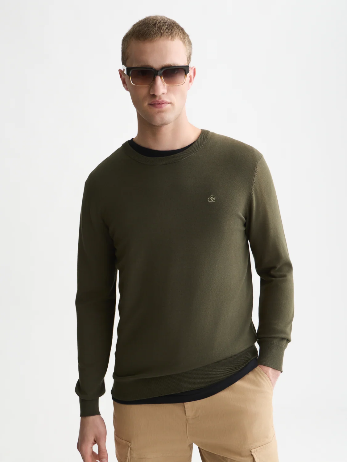 Chandail Seasonal Essentials – SCOTCH & SODA - 183601 - Scotch & Soda