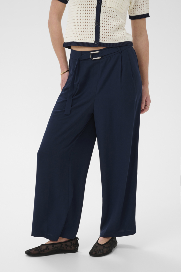Pantalon essentiel illis – KAFFE - 10511656 - KAFFE