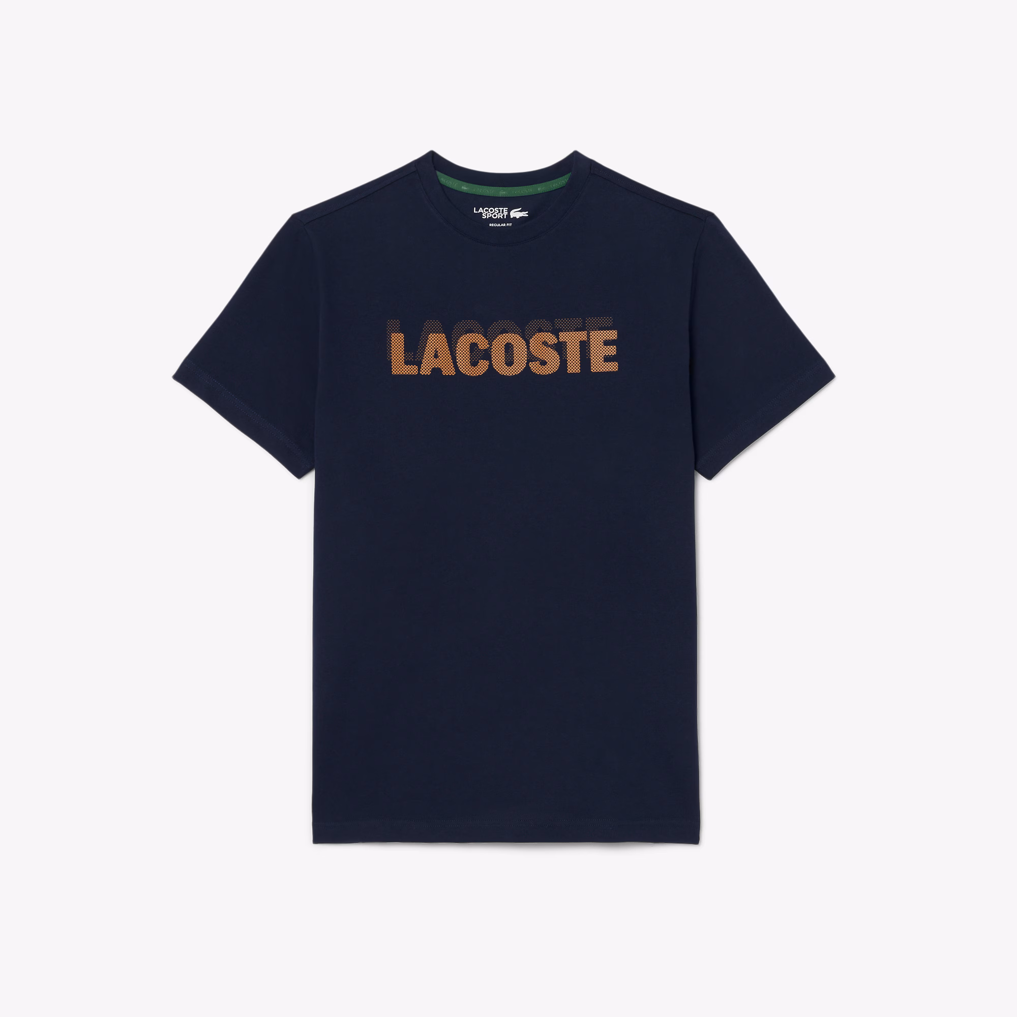 T-shirt sport à logo contrasté – LACOSTE