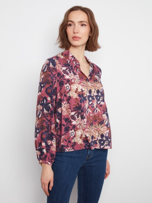 Blouse imprimé floral - CHARLIE B