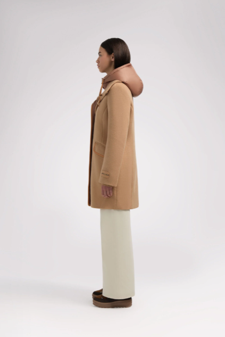 Manteau mi-long en laine Celeste – PAJAR
