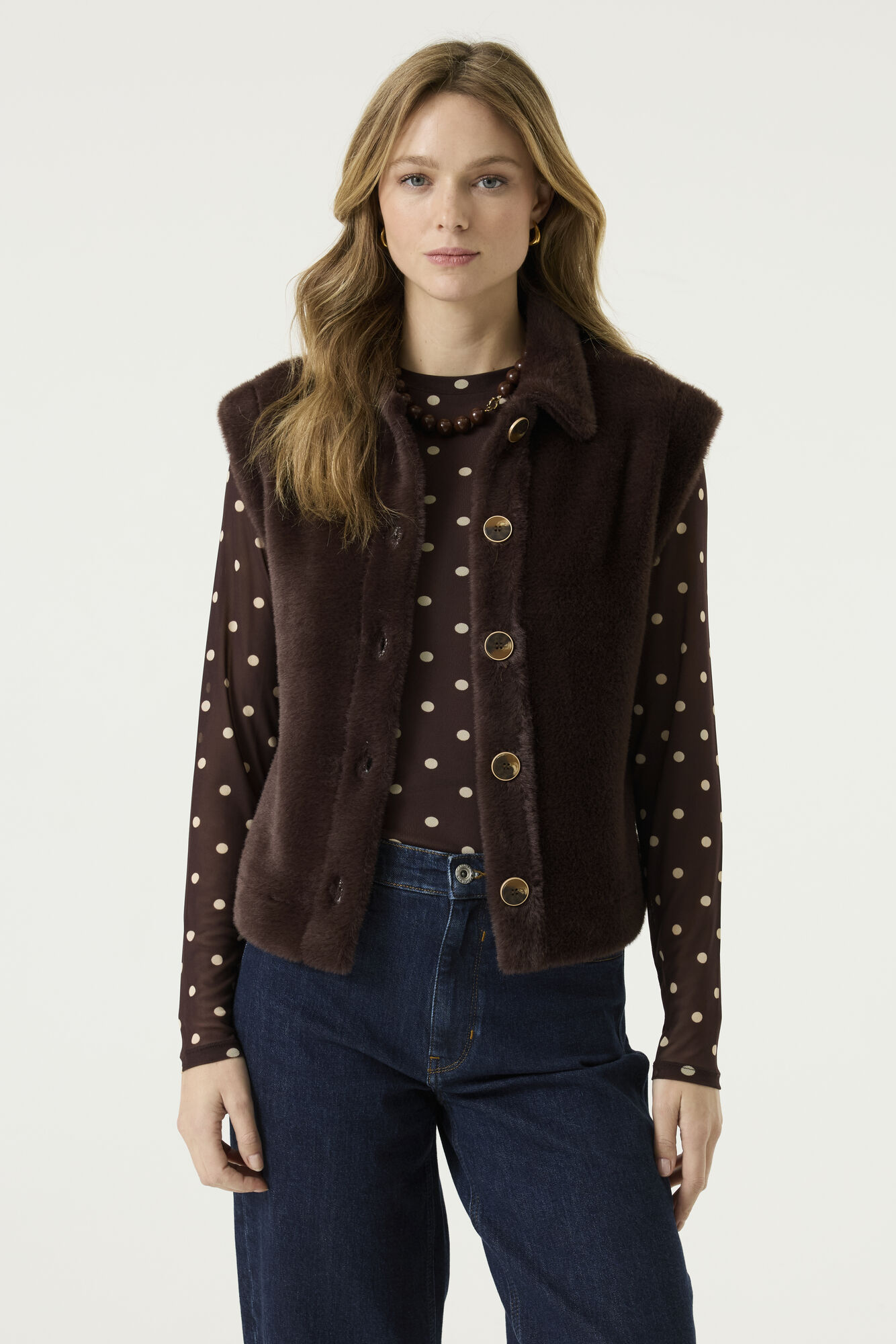 Veste effet fourrure – GARCIA - T260293-4478 - Garcia