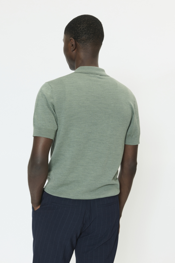 Polo Tricot Fin Demi-Zip – MATINIQUE