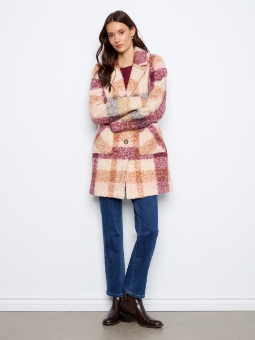 Manteau en tricot - CHARLIE B 