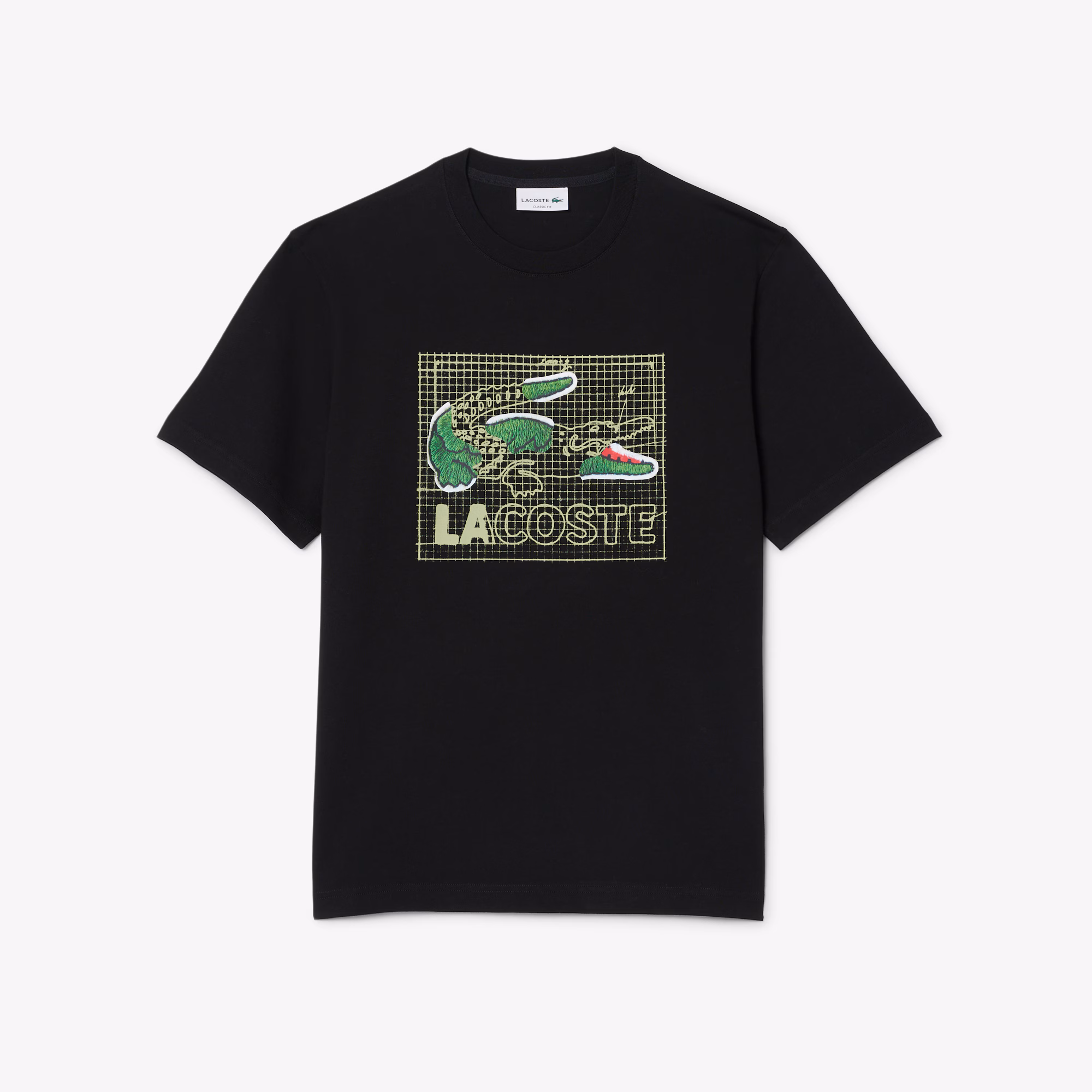 T-shirt en coton imprimé – LACOSTE