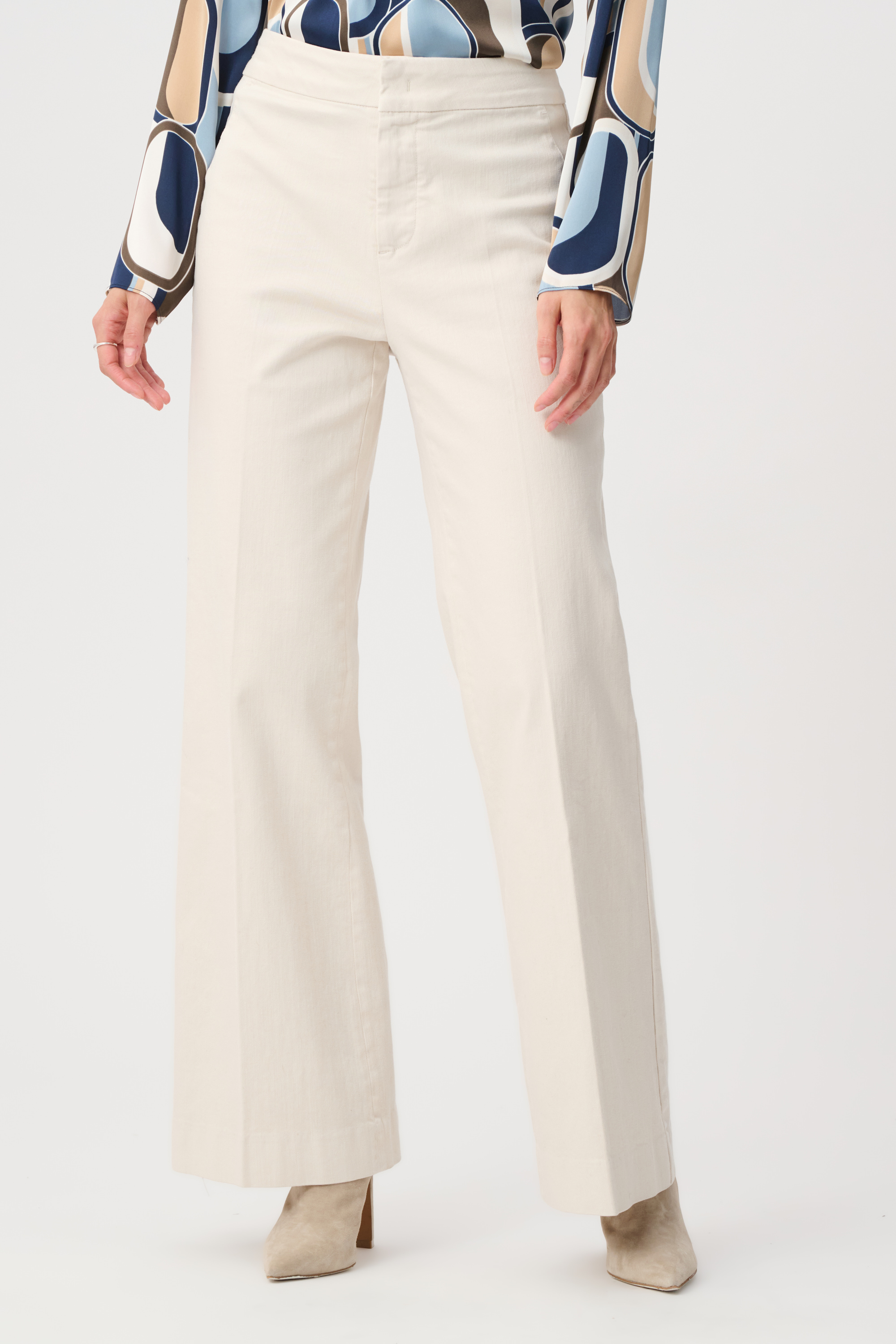 Jeans large Chloe taille haute – JOSEPH RIBKOFF - 263902 - Joseph Ribkoff