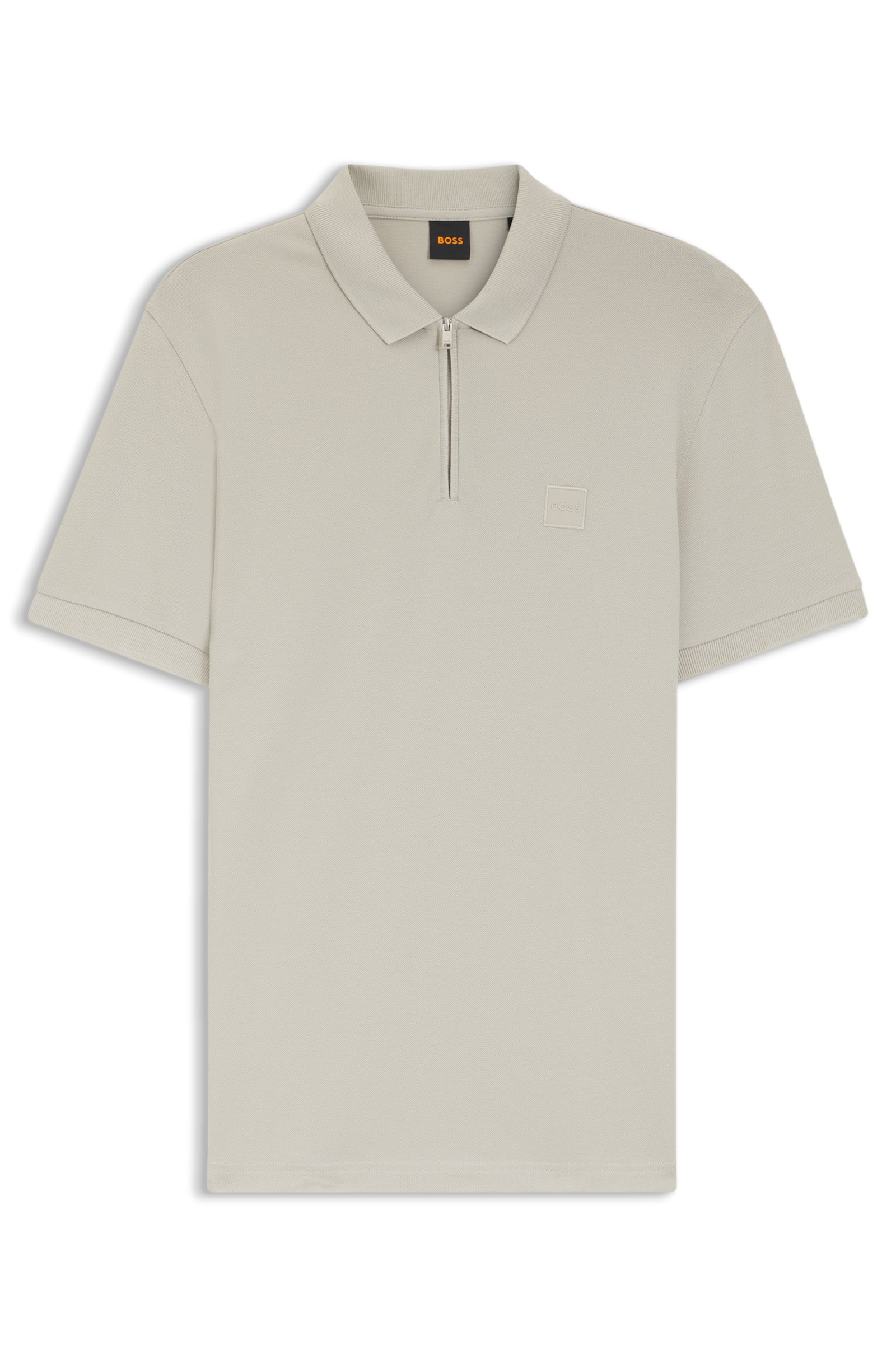 Polo Passerzip en coton extensible – HUGO BOSS