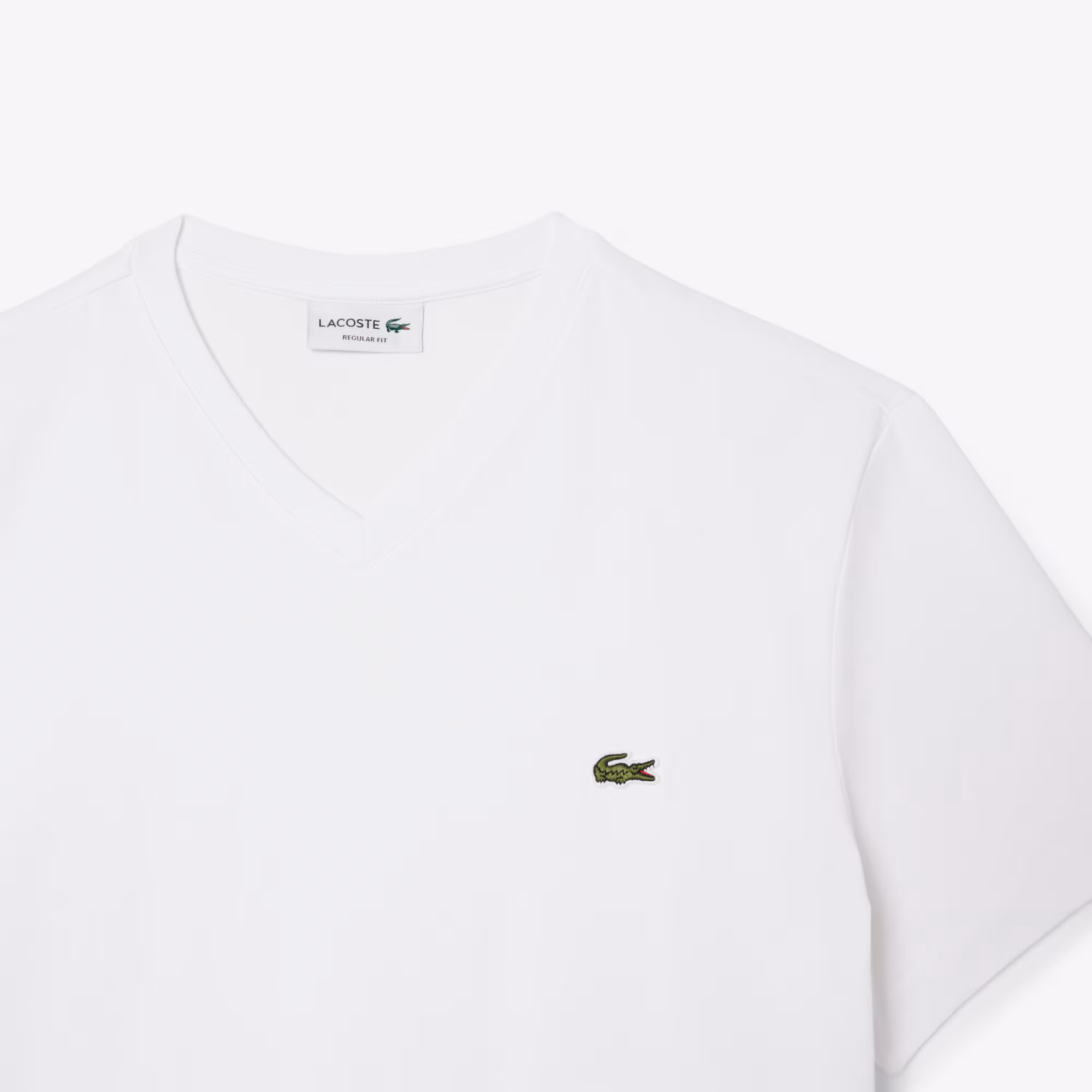 T-shirt col V classique – LACOSTE