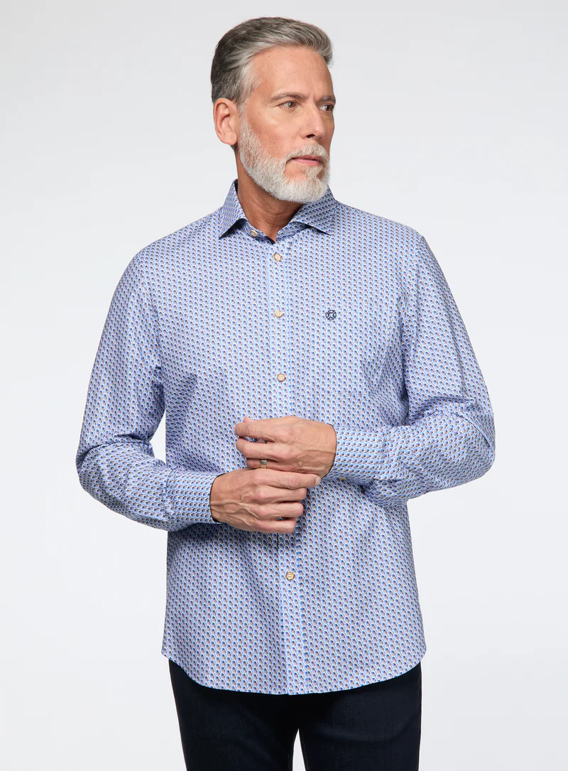 Chemise imprimé oiseaux – FELLOWS UNITED - 61.6533 - Fellows United