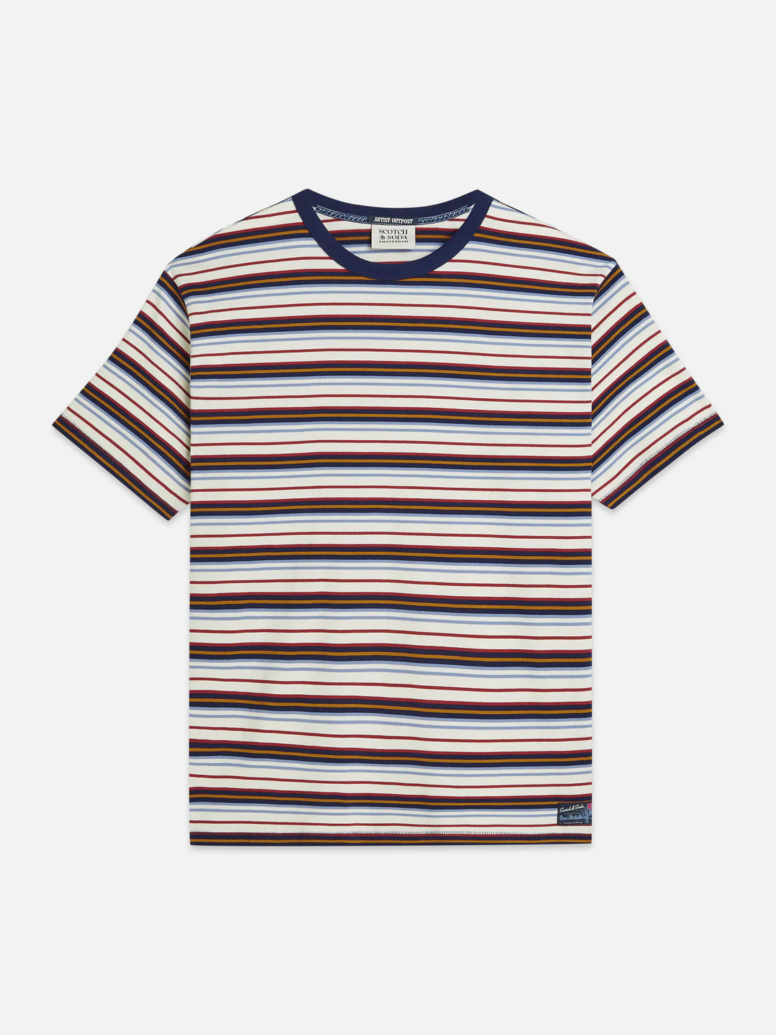 T-shirt coupe décontractée – SCOTCH & SODA
