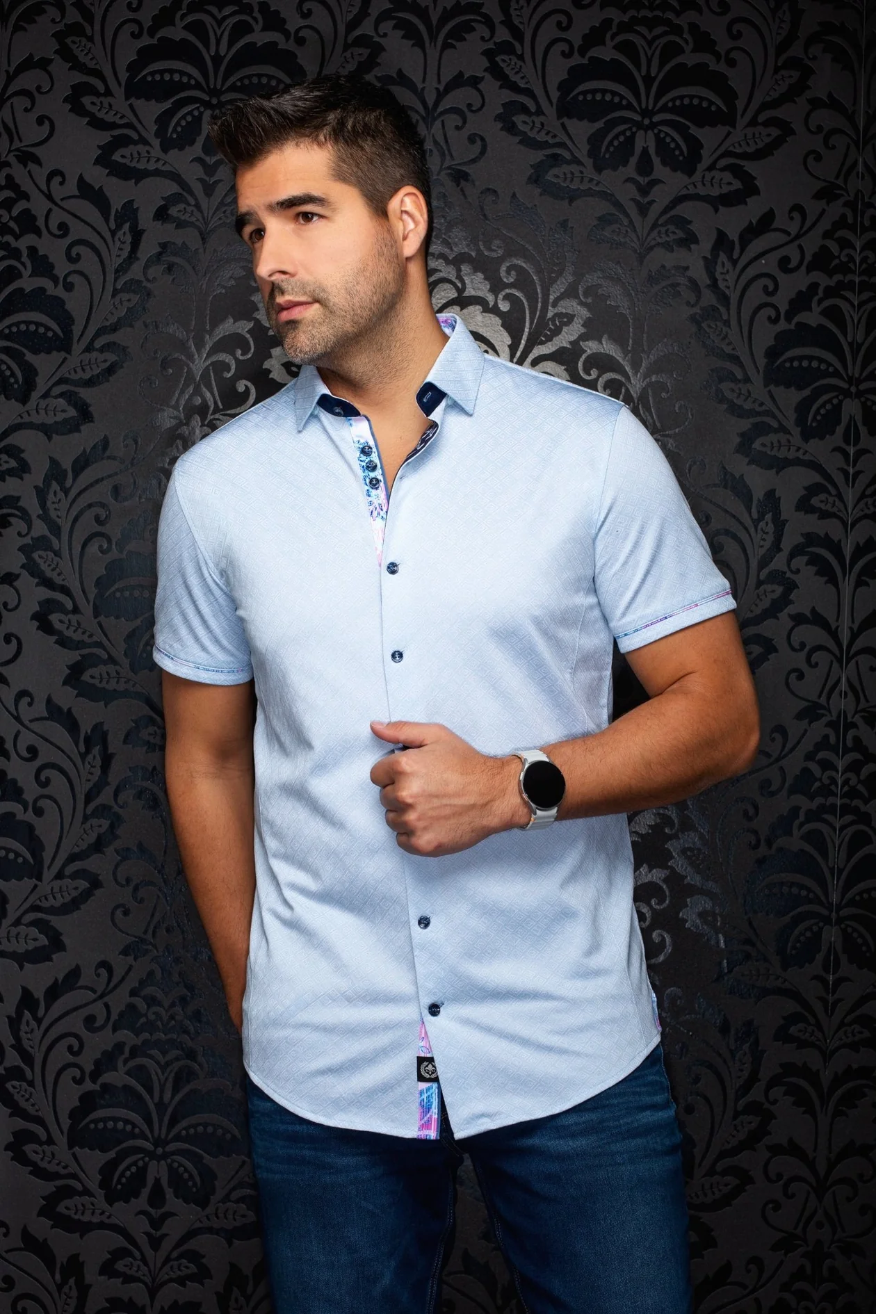 Chemise manches courtes Atacama – AU NOIR - ATACAMA - AU NOIR