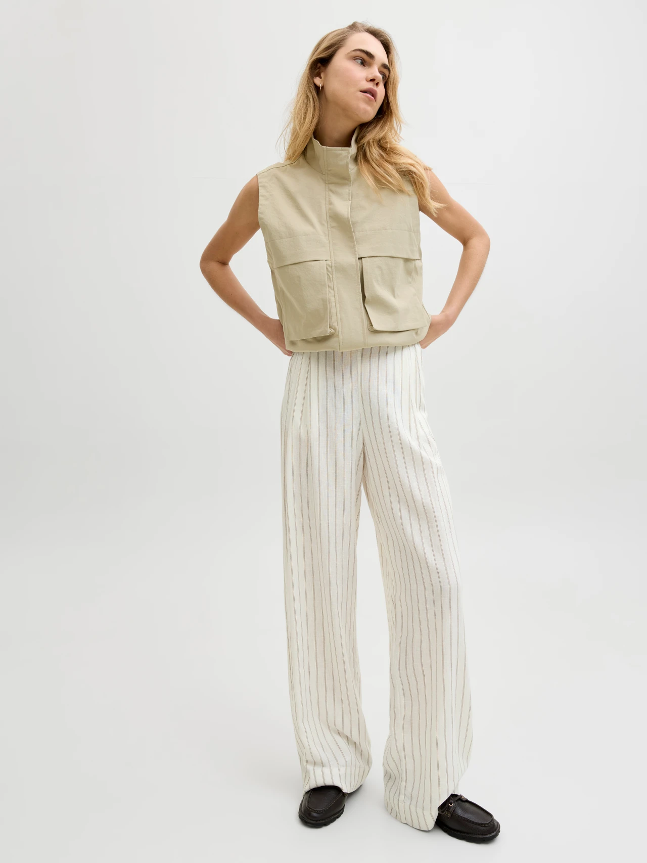 Pantalon Almira à jambe large – JJXX