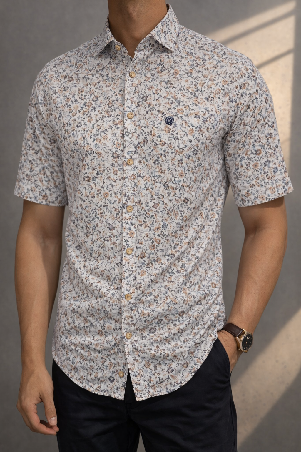 Chemise manches courtes Fantasy – FELLOWS UNITED - 61.6620 - Fellows United