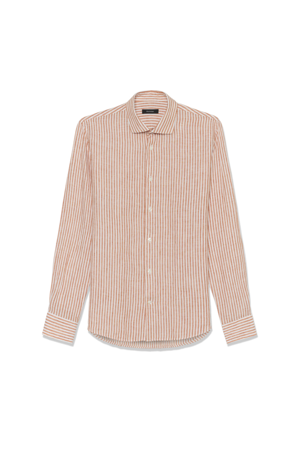Chemise Marc en lin rayé – MATINIQUE