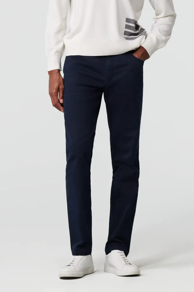Pantalon de coton Dublin marine 2-5604/18 - MEYER&nbsp; - 2-5604/18 - Meyer