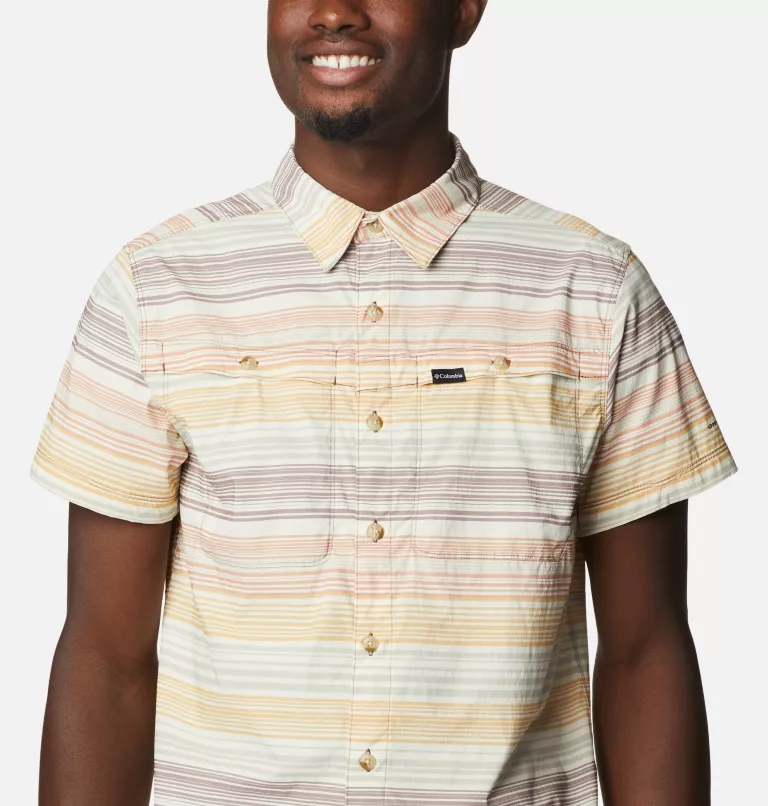 Chemise manches courtes à carreaux Newton - COLUMBIA&nbsp; - - Columbia